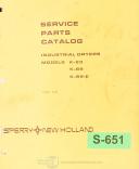 New Holland-New Holland K-11 K-24 K-90 K-90E K-94, Spin Dryer Service & Parts Manual 2003-K-11-01